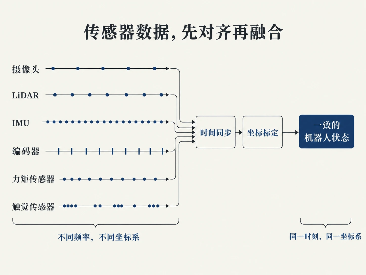 六类传感器数据的时间同步与坐标标定